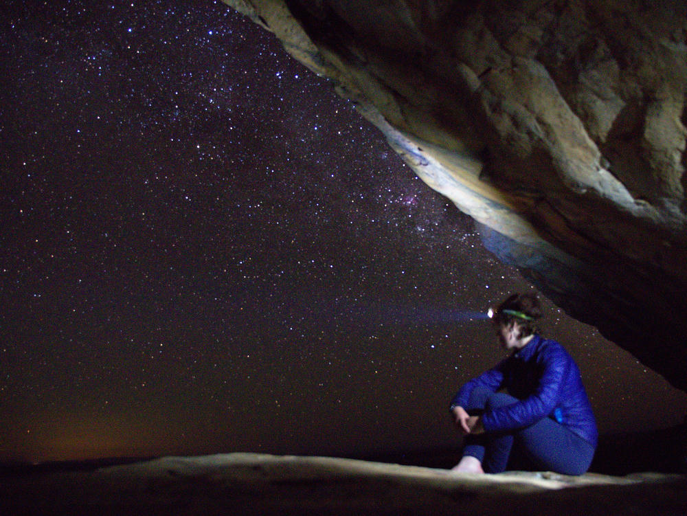 Night climbing at Mt
Arapiles