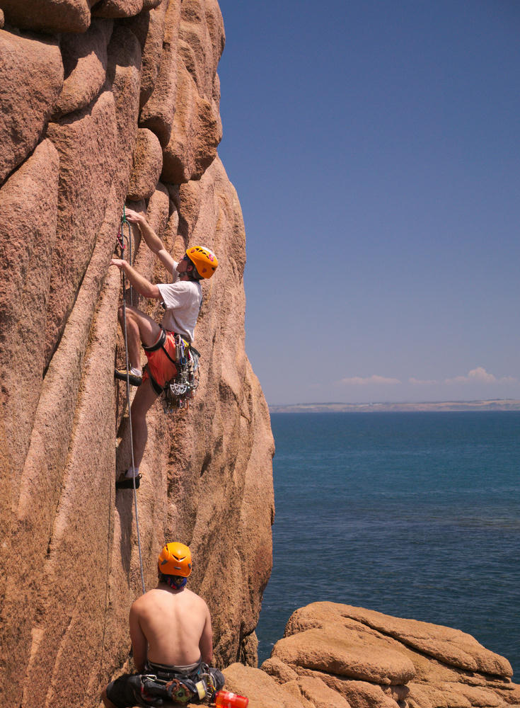 Climbing at Cape
Woolamai