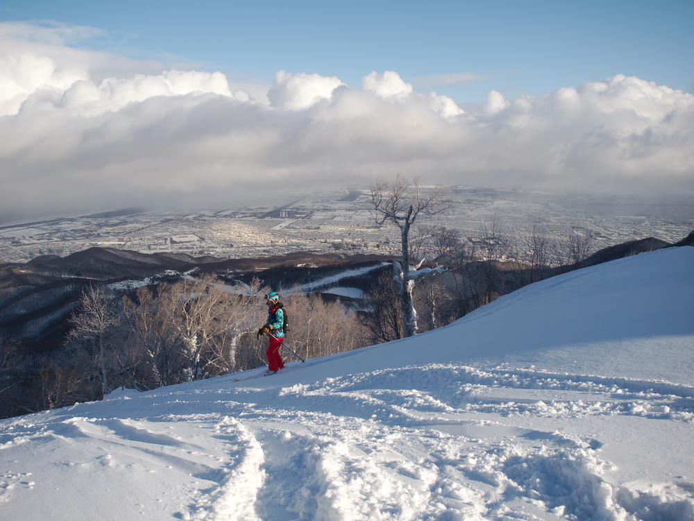 Panoramic views of Sapporo from
Teine