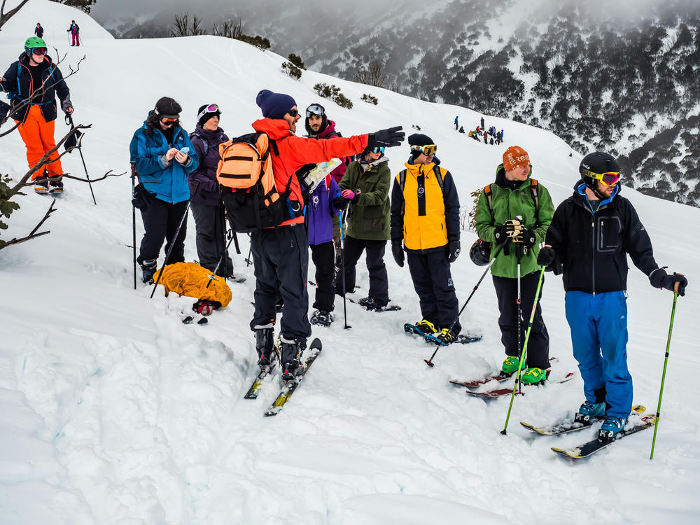 Running the Navigation Clinic (Photo: Guillaume
Stanguennec)