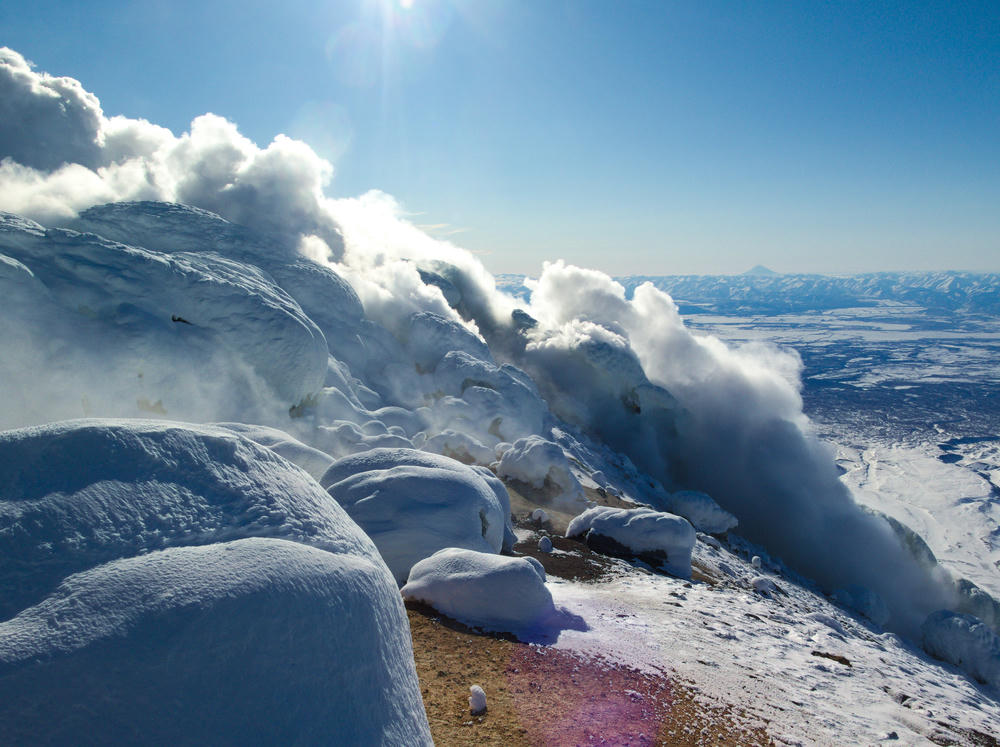 Fumaroles on Avachinsky