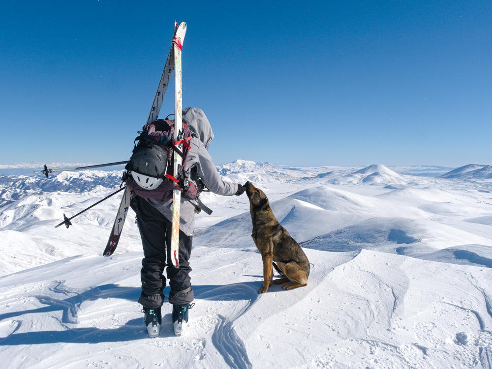 Skitouring near Bakuriani