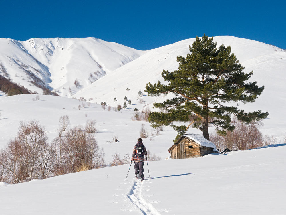 Skitouring near Bakuriani