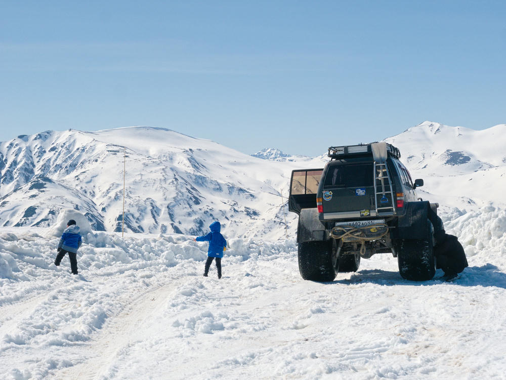 Monster trucks near Viluchinsky