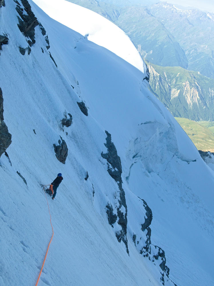 Climbing the West Face